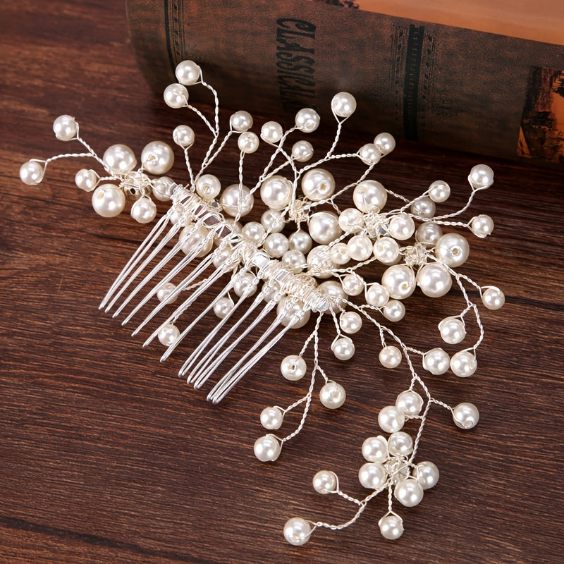 Pearl Bridal Hair Pin Wedding Hair Accessories