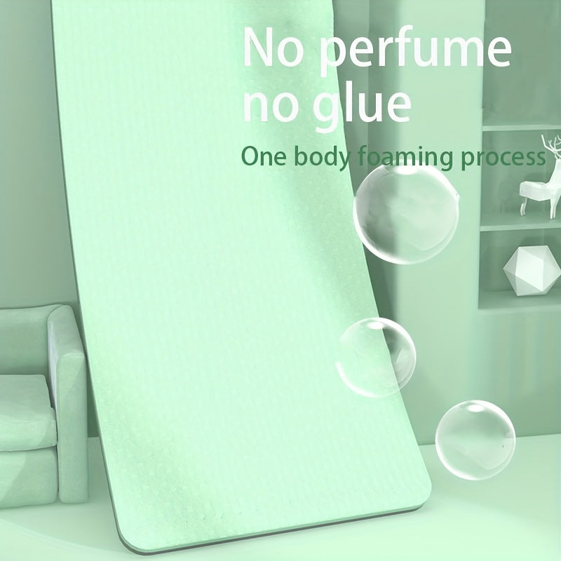 Non Slip TPE Yoga Mat Eco Friendly Soft Fitness Mat 185x61x0.72in