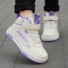 Girls' High Top Skate Shoes - Comfy & Stylish