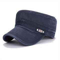 Unisex Flat Baseball Cap Snapback Sport Army Adjustable Size