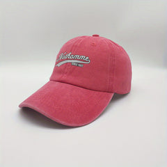 Nothomme Since1987 Pattern Unisex Vintage Baseball Cap
