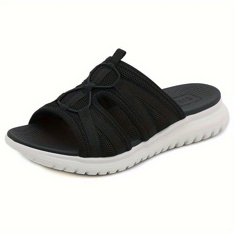 Women's Breathable Mesh Slides Soft Sole Shoes Lightweight Summer Shoes