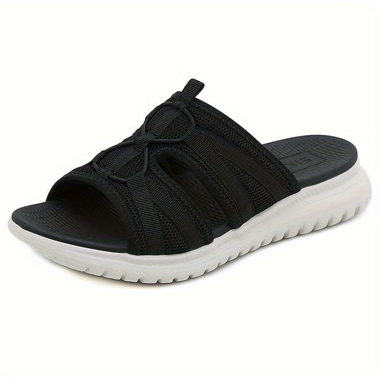 Women's Breathable Mesh Slides Soft Sole Shoes Lightweight Summer Shoes