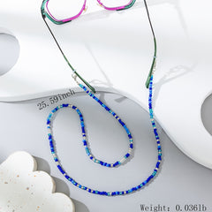 Colorful Beaded Glasses Chain Strap for Women Girls