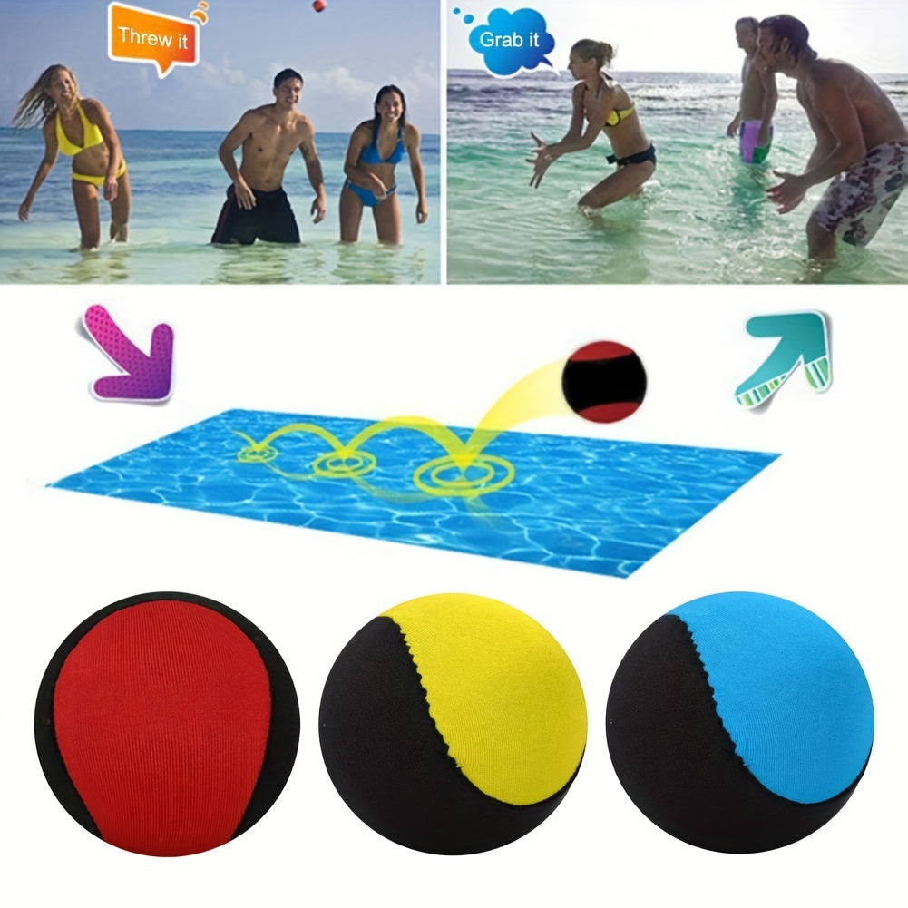 55mm Water Bouncing Ball Game Toy for Pool Beach - Floating Jumper Skimming Ball