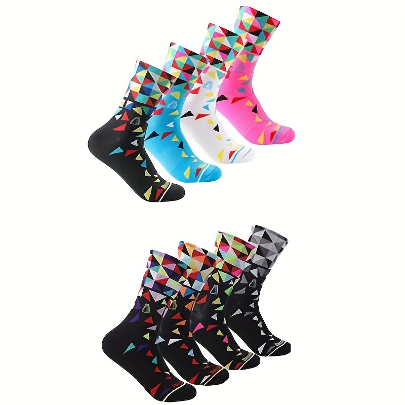 Men's Mid Crew Sport Socks Sweat Absorbing Comfy Breathable