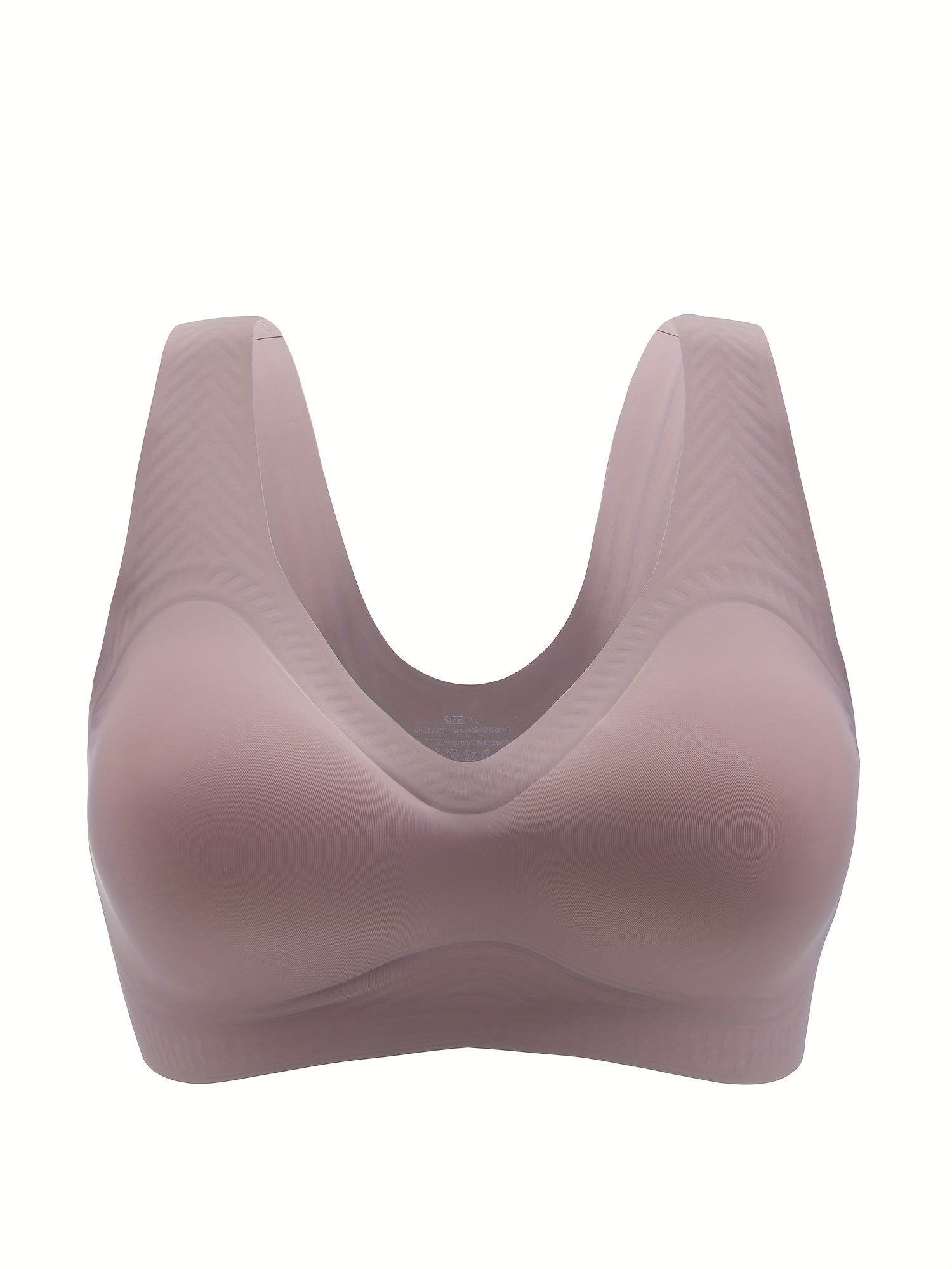 Plus Size Seamless Wireless Yoga Fitness Bra