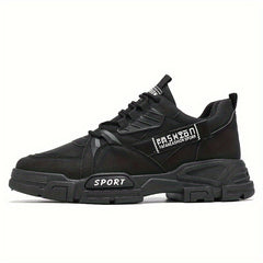 Men's Casual Ankle Boots PU Leather Lace-up Shoes