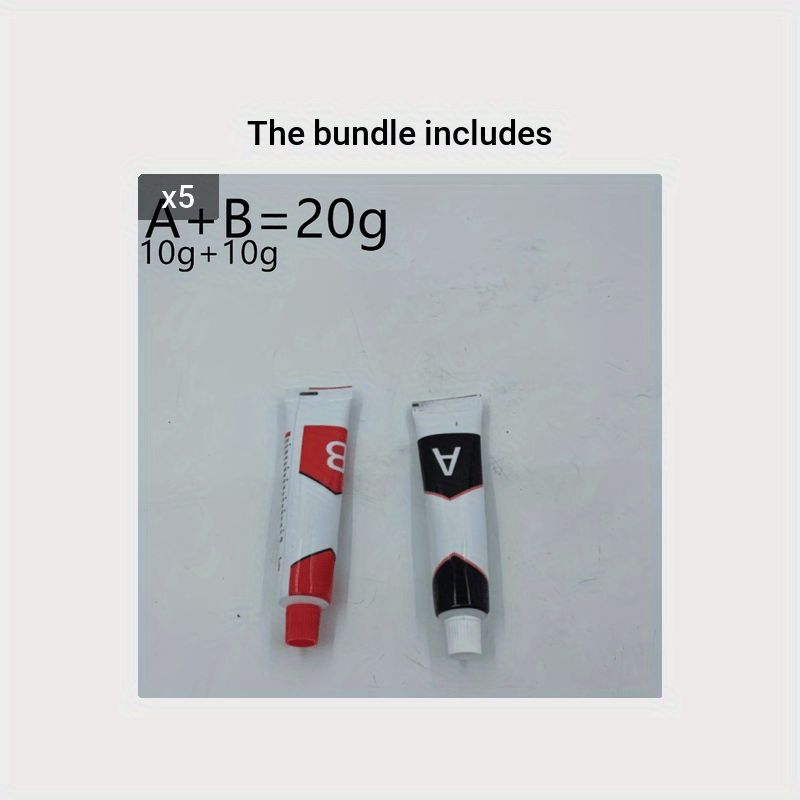 20 50 100g A B Casting Glue Metal Repair Paste Heat Resistance Welding Adhesive