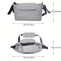 Large Capacity Stroller Hanging Bag for Mommy - Functional Storage Bag