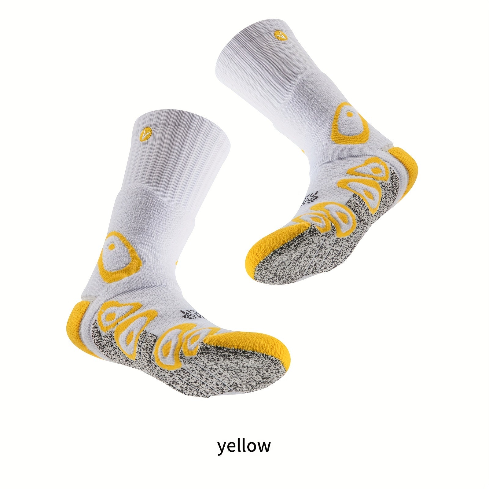 Outdoor Breathable Mid-calf Sports Socks For Men