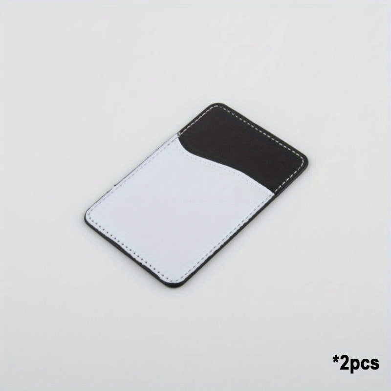 Sublimation Blank PU Leather Card Holder for Phone