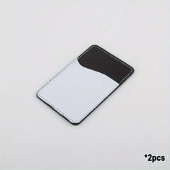 Sublimation Blank PU Leather Card Holder for Phone