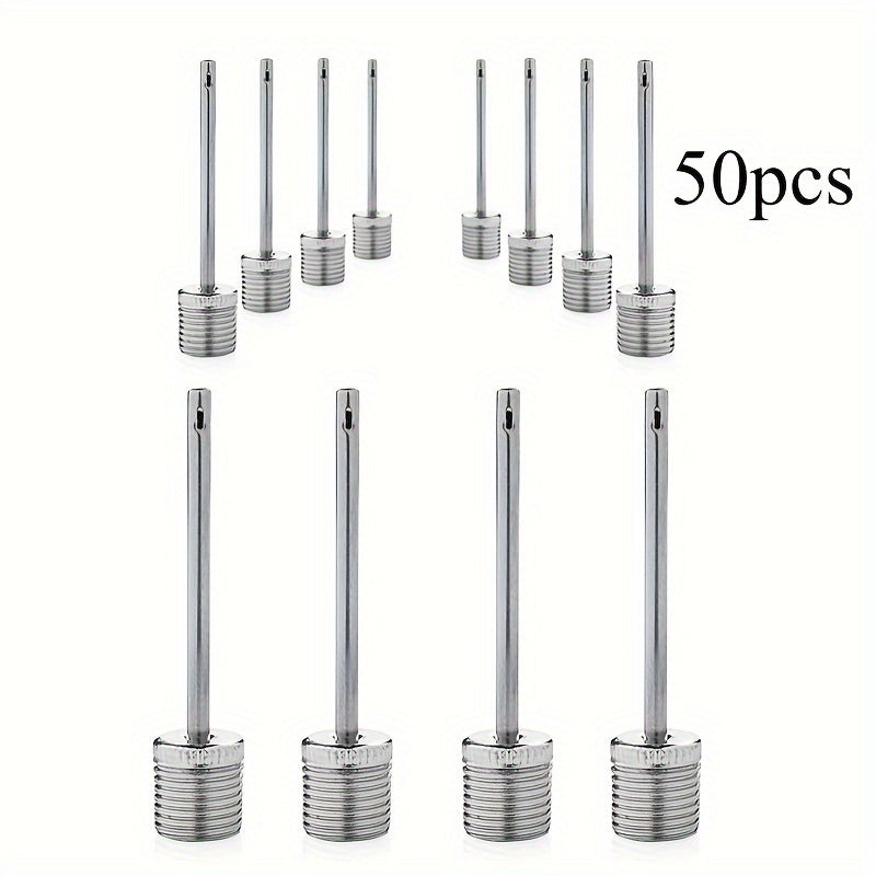 30pcs Inflating Needles Soccer Basketball Football Air Pump Parts