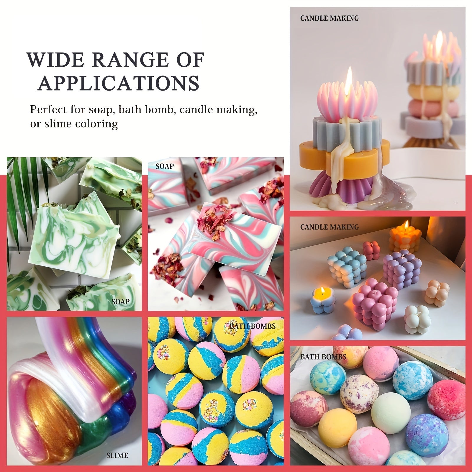 Fine Glitter Powder for Epoxy Resin Crafts - Christmas Candle Cup Decoration