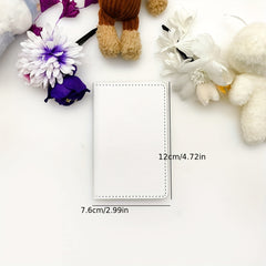 PU Leather Makeup Mirror Double sided Portable Folding Mirror