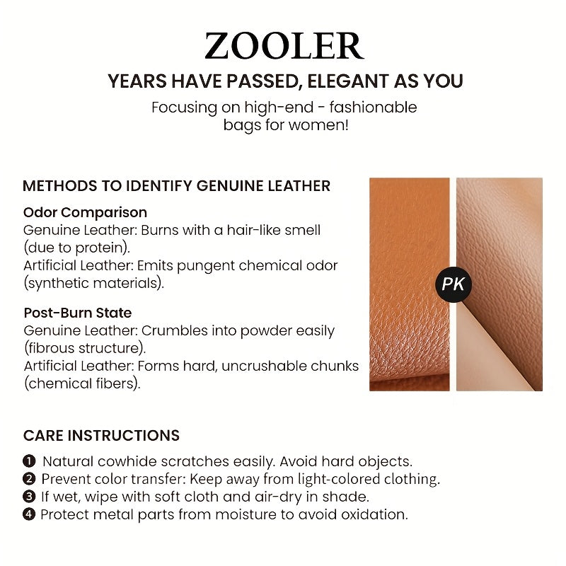 ZOOLER Crocodile Pattern Handbag for Women Lightweight Adjustable Strap