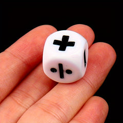 Arithmetical Dice Set for Table Board Game