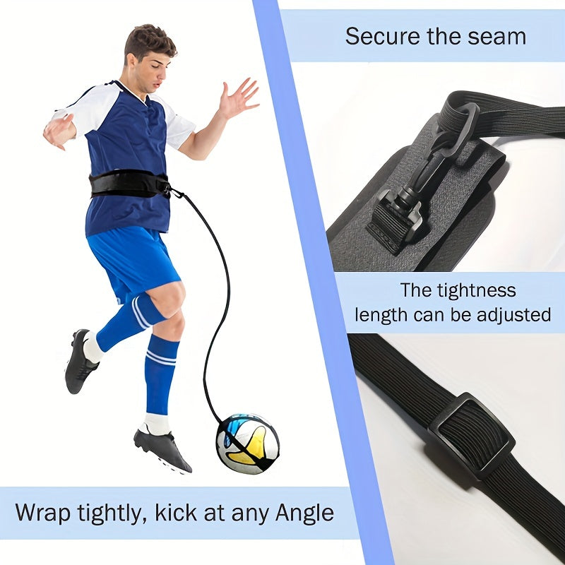 Football Kick Trainer Elastic Soccer Ball Auxiliary Training Equipment