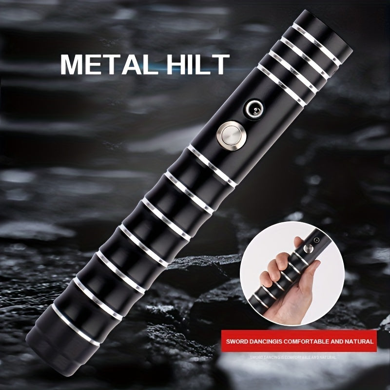RGB Lightsaber 15 Colors Metal Sword USB Rechargeable
