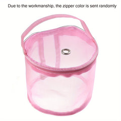 Foldable Yarn Storage Bag, Portable Knitting Yarn Balls Organizer Basket