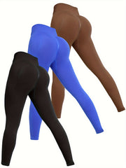3pcs High Stretch Seamless Yoga Leggings Fitness Tight Pants