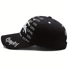 Hip Hop Baseball Cap Letter Embroidery Duck Hat