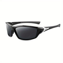 Men's Square Frame Polarized Sunglasses UV 400 Protection