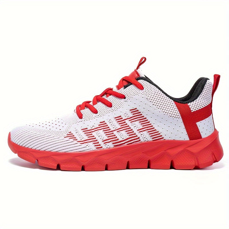 Breathable Flying Woven Running Shoes Lightweight Training Sneakers