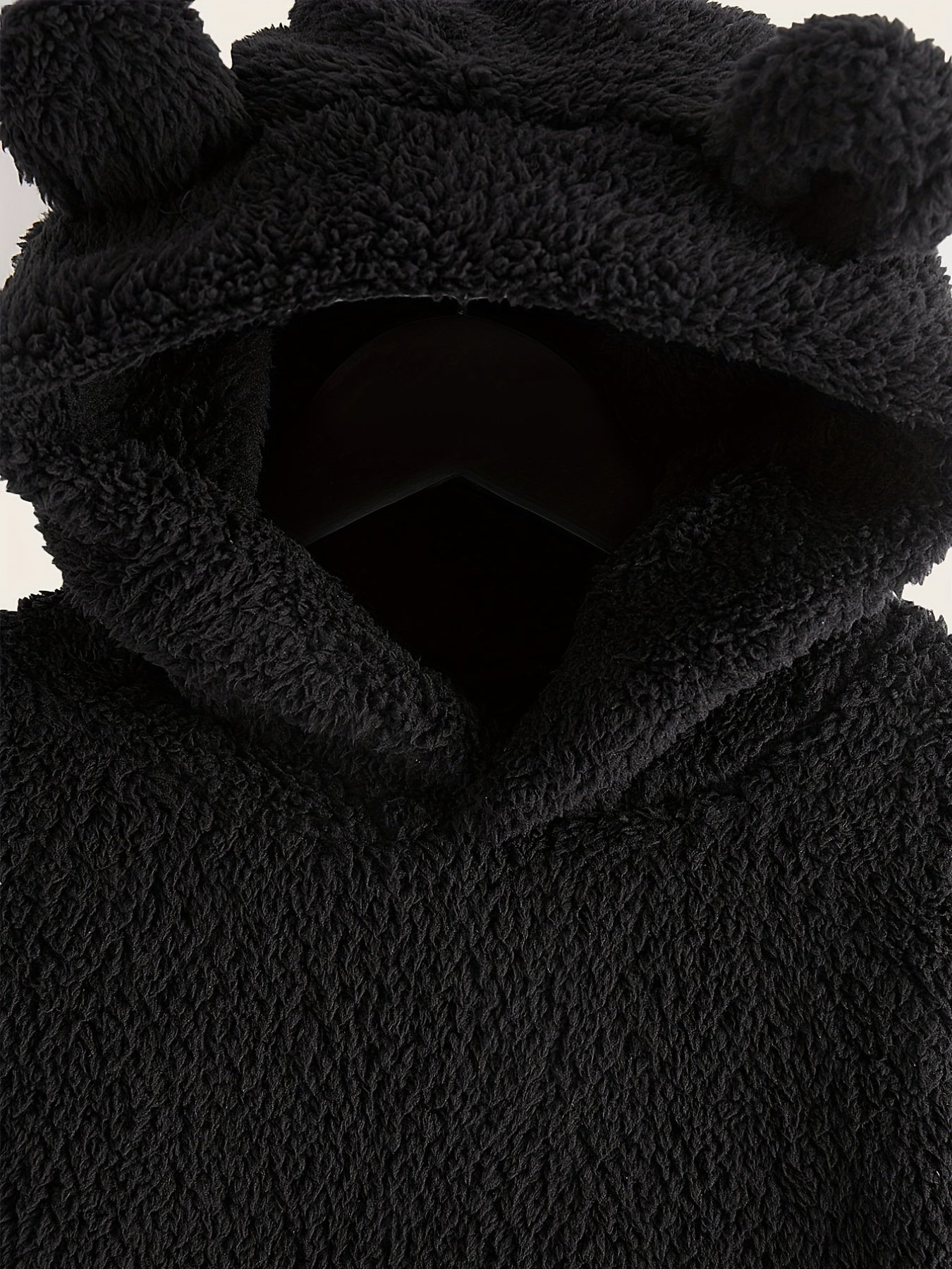 Boys Bear Ear Hoodies Long Sleeve Fuzzy Sweatshirts Pullover Tops