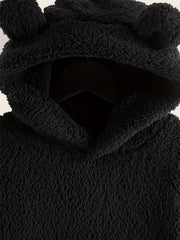 Boys Bear Ear Hoodies Long Sleeve Fuzzy Sweatshirts Pullover Tops
