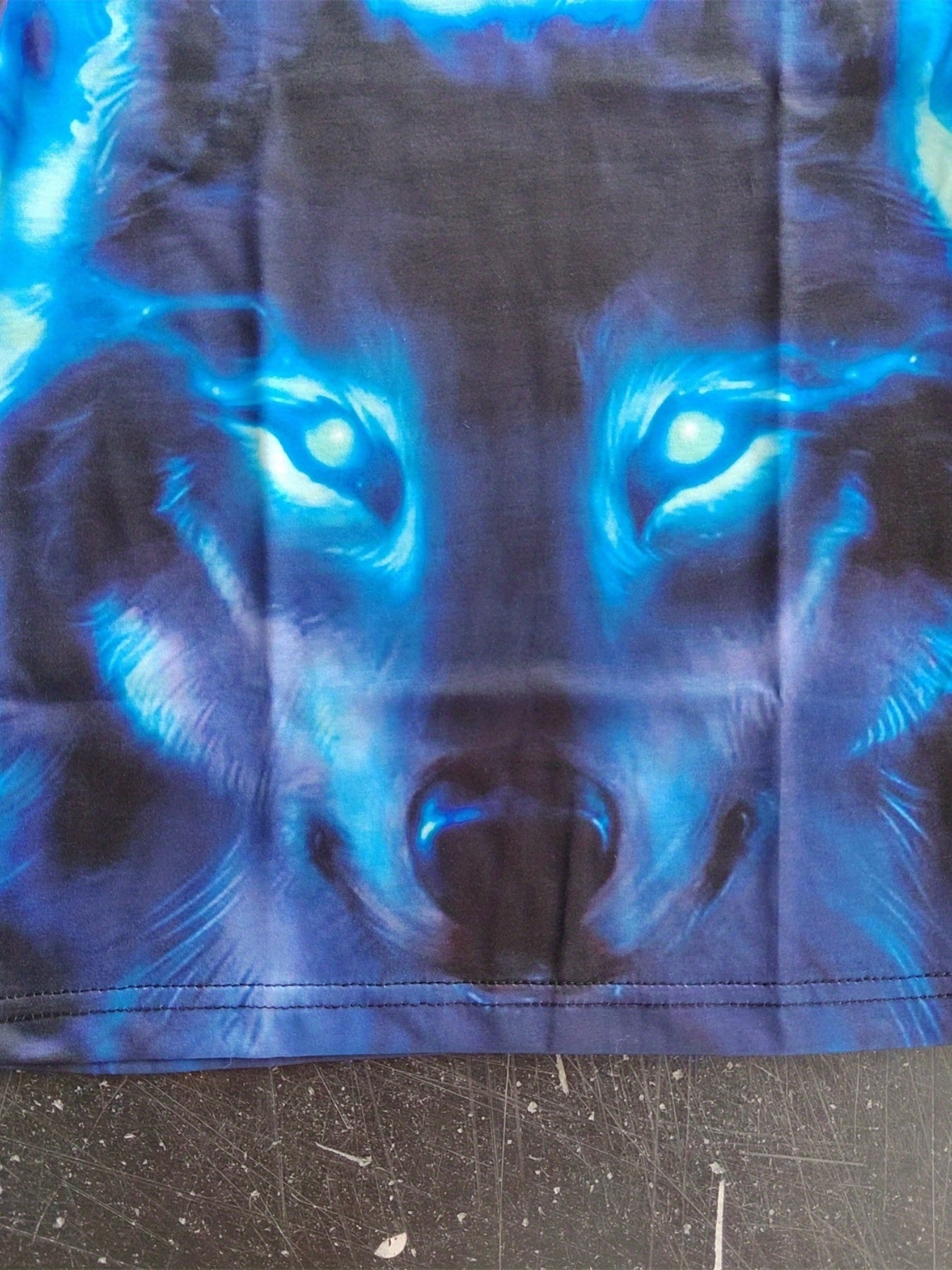 3D Printed Wolf T Shirt for Boys Stretchy & Comfortable
