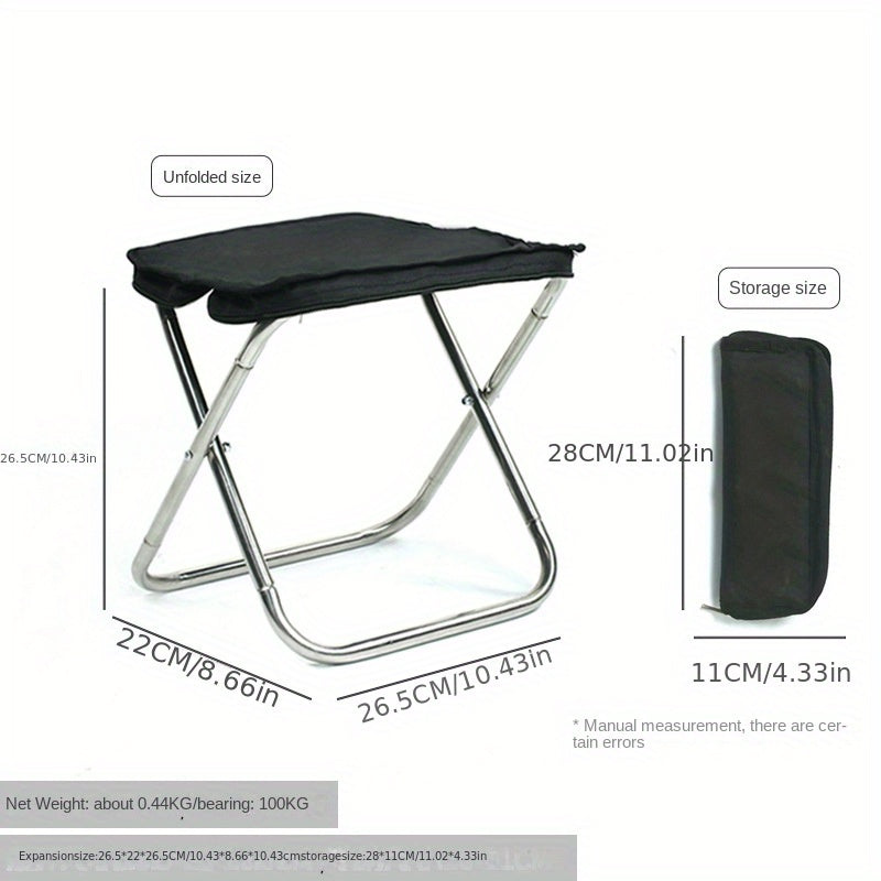 Portable Folding Stool for Camping Fishing