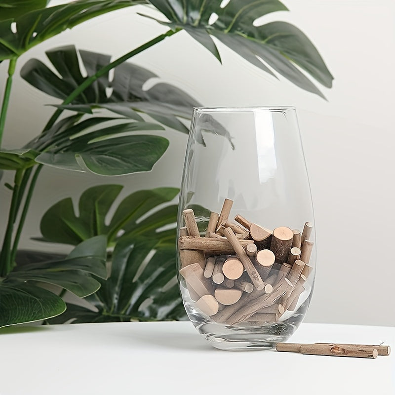 20pcs Wooden Craft Sticks DIY Vase Fillers Pumpkin Stems Decorative Materials