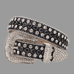 Rhinestone Belt Y2K Sparkly Western Cowboy Cowgirl Belt Hip