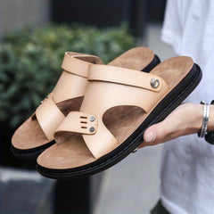 Men's Sliders Sandals Non Slip Open Toe Shoes