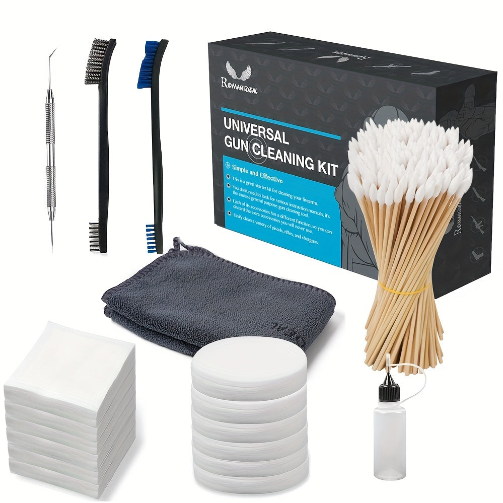 Universal Gun Cleaning Kit 8-In-1 Set