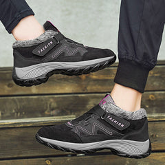 Men's Warm Cotton Outdoor Cold-proof Platform Shoes for Winter
