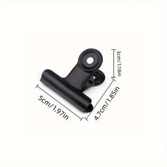 5pcs Metal Clip Stationery Office Supplies Small Book Clip