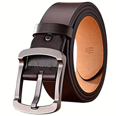 Antique PU Leather Retro Buckle Business Jeans Belt