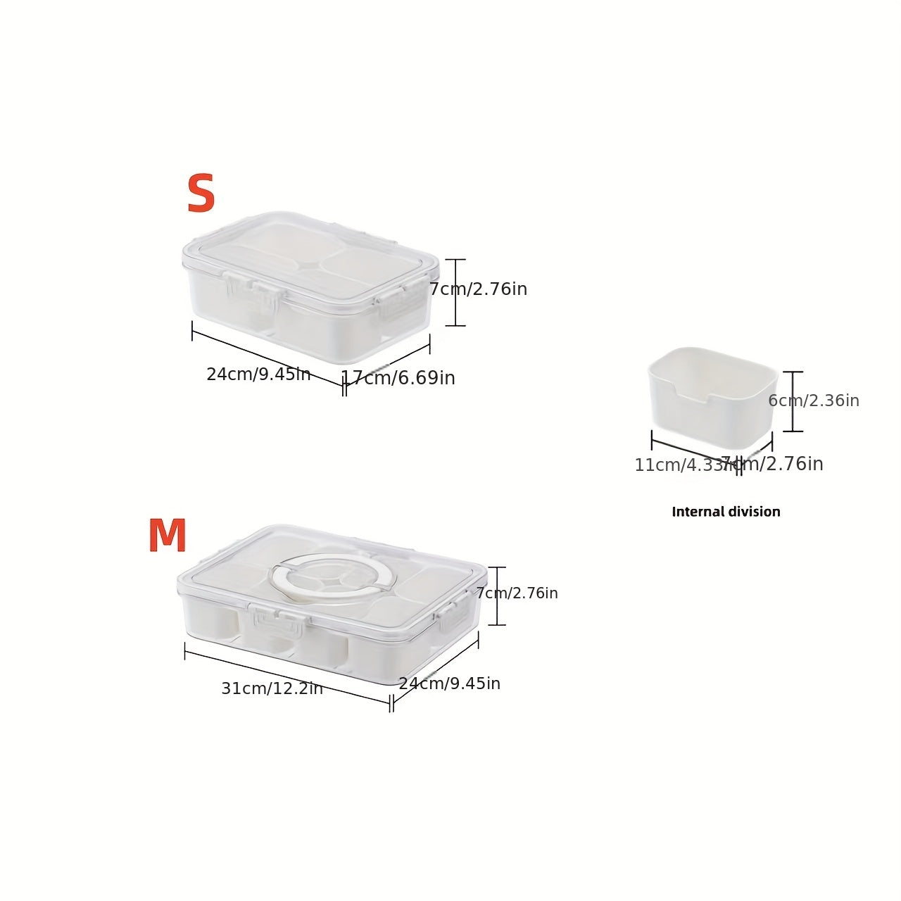 Grid Seasoning Box with Lid for Spice Storage Perfect for Apartments