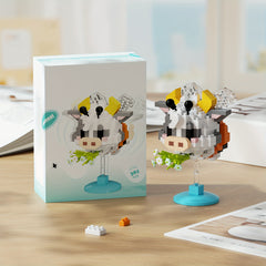Cute Animal Figurines with Wings in Pastel Colors