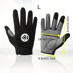 Outdoor Sports Touch Screen Non-slip Fitness Warm Gloves
