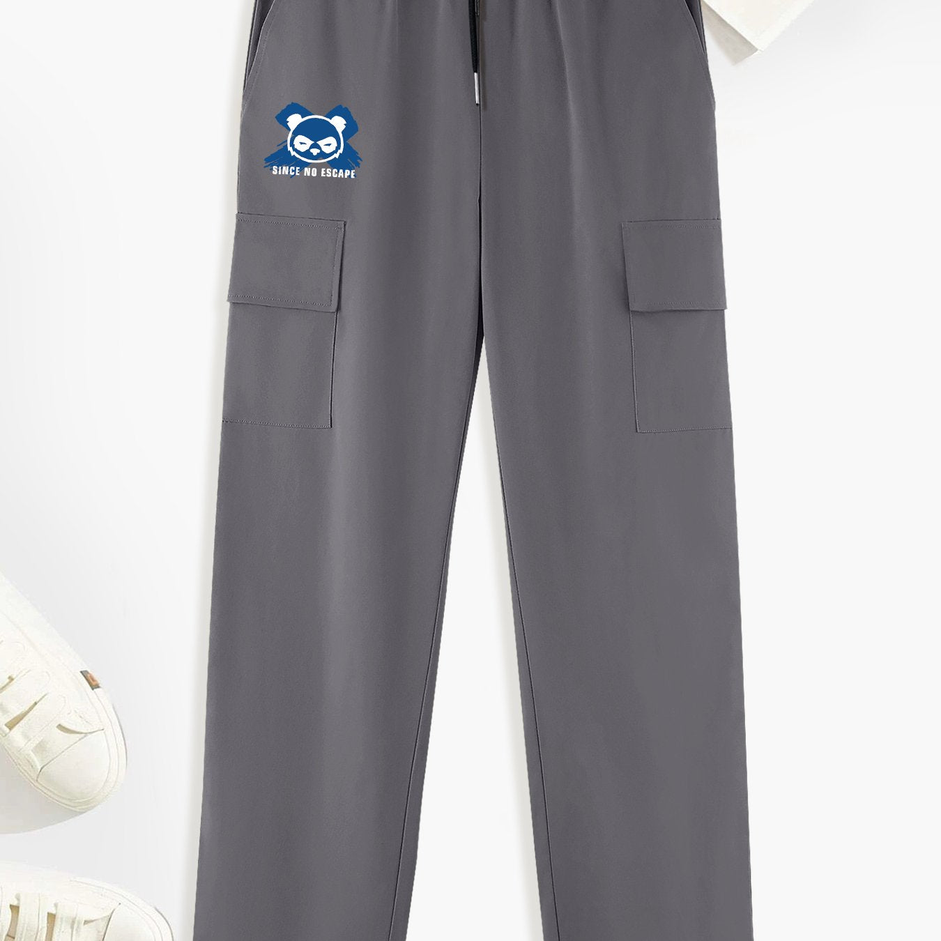 Men's Stretch Cargo Pants with Pockets for Summer/Fall