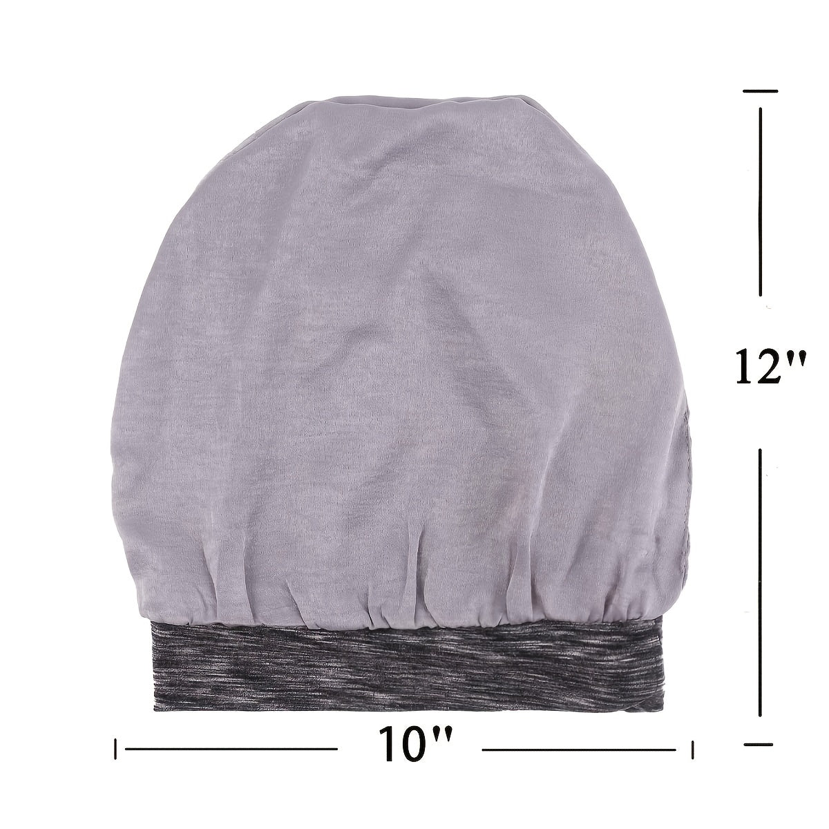 Sleep Slap Night Cap Women Silk Hair Wrap Satin Lined Curly Hair Covers