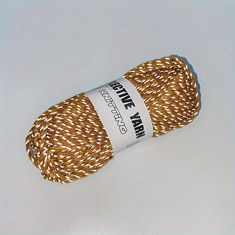 Reflective Yarn 100 Acrylic 50g Sparkle Yarn for Hand Knitting Carpet Sweater