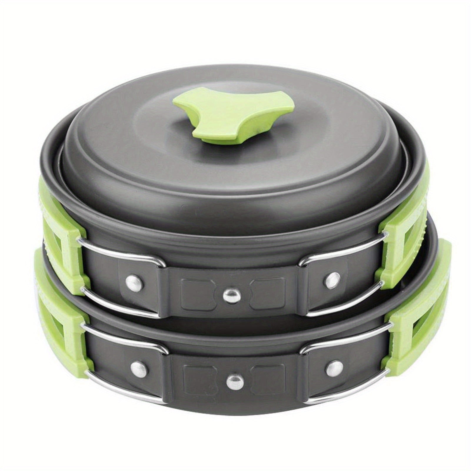Portable Camping Cooking Cutlery Set - Outdoor Cookware for Hiking and Picnic