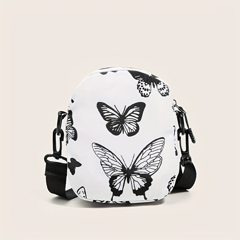 Casual Butterfly Small Crossbody Bag for Girls
