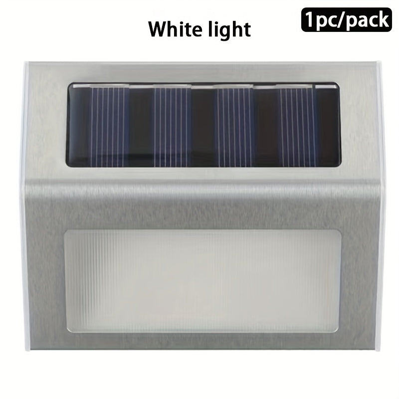 Solar Garden Lights Waterproof Outdoor Induction Lights Stainless Steel