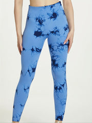 Tie Dye High Waist Yoga Pants Fitness Leggings Women's Activewear